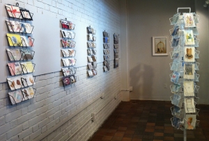 The Postcard Project on display
